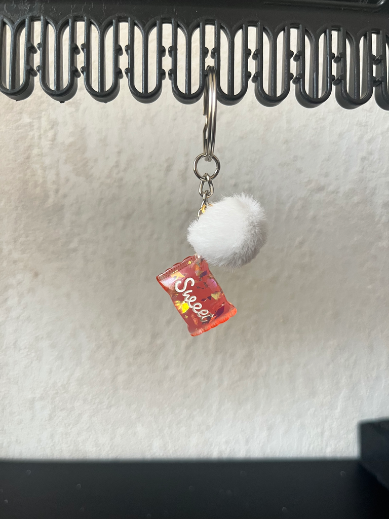 Portes clés sweet et pompons (16)